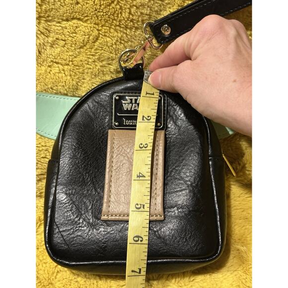 Loungefly Star Wars Mini Backpack Wristlet Grogu Baby Yoda gift idea collectible - Picture 6 of 7